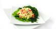  a salad of corn and Chinese cabbage