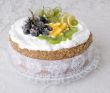 Cake with fresh fruit