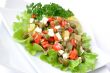 Salad with peppers and capers
