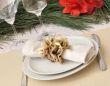 New Year or Christmas table close-up