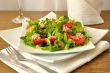 Salad with tuna, vegetables and mint