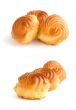Eclairs on a white background