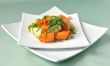Zucchini salad with carrots