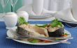 Boiled fish with vegetables
