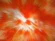 orange and white explosion