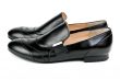 a pair of stylish classic black shoes