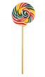tasty colorful candies on a stick