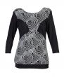 Women`s blouse with sequins