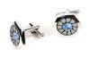pair of platinum cufflinks