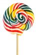 tasty colorful candies on a stick