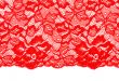 Decorative red lace
