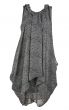 gray and stylish women`s dress