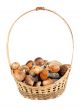 Basket with mushrooms