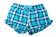 plaid blue shorts