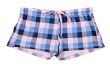 plaid shorts blue