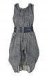 gray and stylish women`s dress
