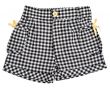plaid shorts with pockets