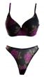 set of black lingerie
