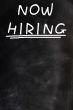Now hiring