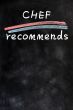 Menu of Chef recommends