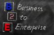 Acronym of B2E - Business to enterprise