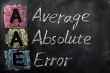 Acronym of AAE for Average Absolute Error
