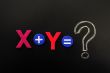 Math formula of x plus y