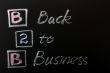Acronym of B2B - Back to Business