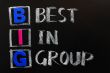 Acronym of BIG - Best in Group