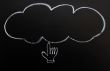 Cloud and hand cursor
