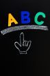 Dash and hand cursor with ABC