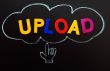 Concept of Upload by cloud computing