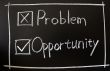 Problem and opportunity check boxes