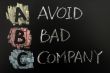 Acronym of ABC - Avoid bad company
