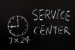Service center working hours