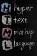 HTML acronym - hyper text markup language