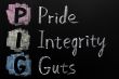 PIG acronym - Pride, integrity, guts
