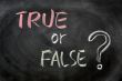 True or false question