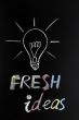 Light bulb,fresh ideas