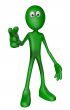 forefinger points to you