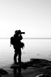 Photographer silhouette