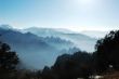 Landscape of mountains