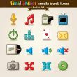 Hand Drawn Media And Entertainment Web Icons