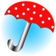 Red umbrella