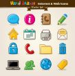 Vector Hand Draw Internet And Web Icon Set
