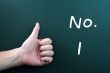 Thumb up with No. 1