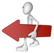 red arrow