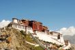 Landmark of the famous Potala Palace in Lhasa Tibet