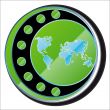 Abstract symbol of the earth