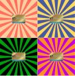 Four gold cards